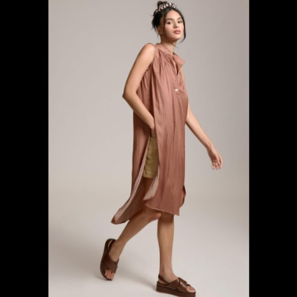 BY ANTHROPOLOGIE SLEEVELESS LONG TUNIC - Picture 1 of 10